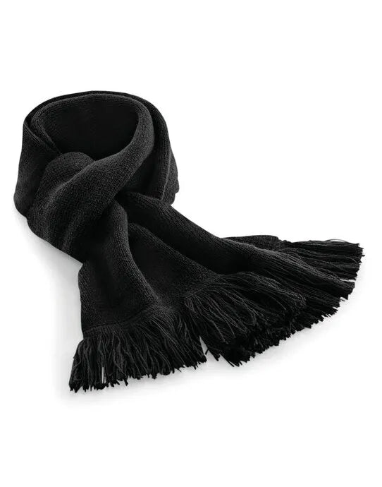 Beechfield Classic Knitted Scarf B470 - - Customisable Scarf