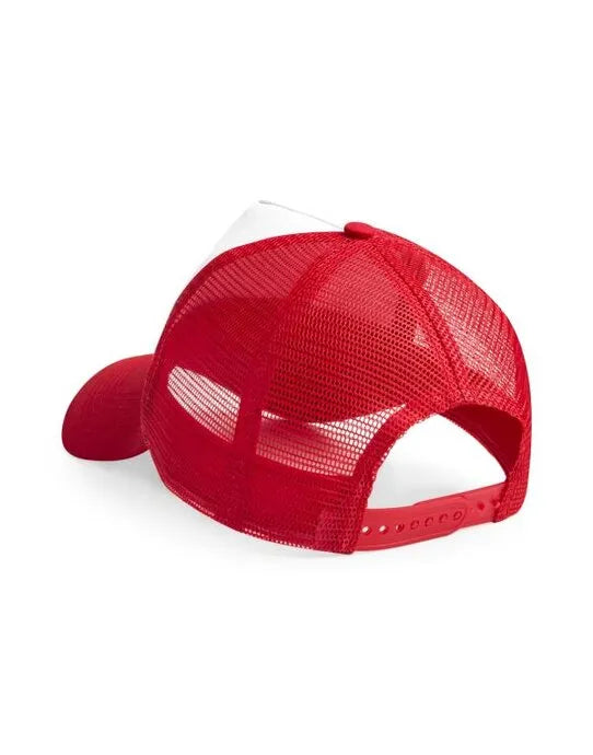 Beechfield Junior Snapback Trucker B640B - Classic Red White O S - Customisable Caps