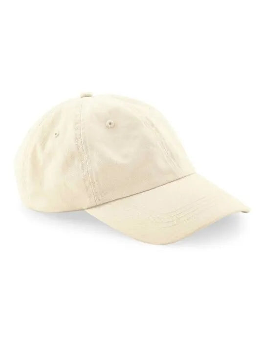 Beechfield Organic Cottn 6 Panel Dad Cap B652N - - Customisable Caps