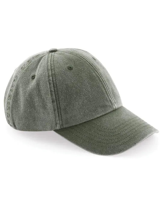 Beechfield Low Profile Vintage Cap B655 - - Customisable Caps
