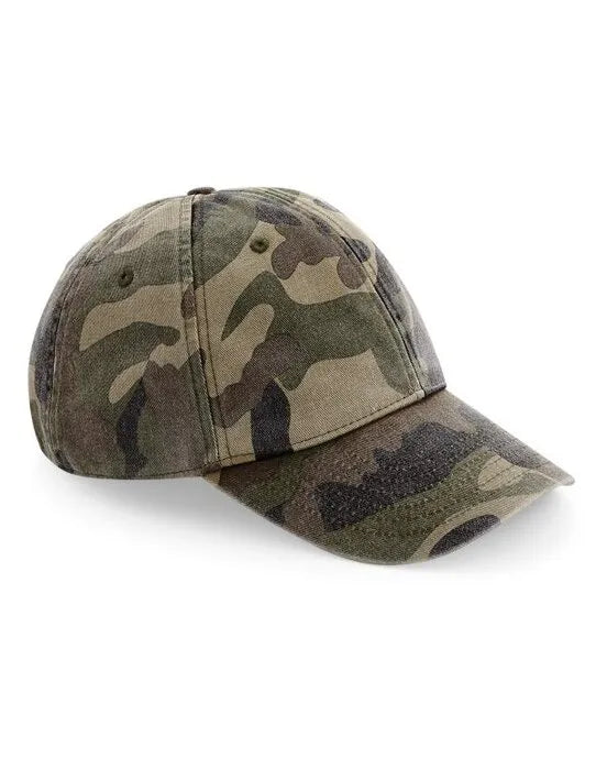 Beechfield Low Profile Vintage Cap B655 - - Customisable Caps