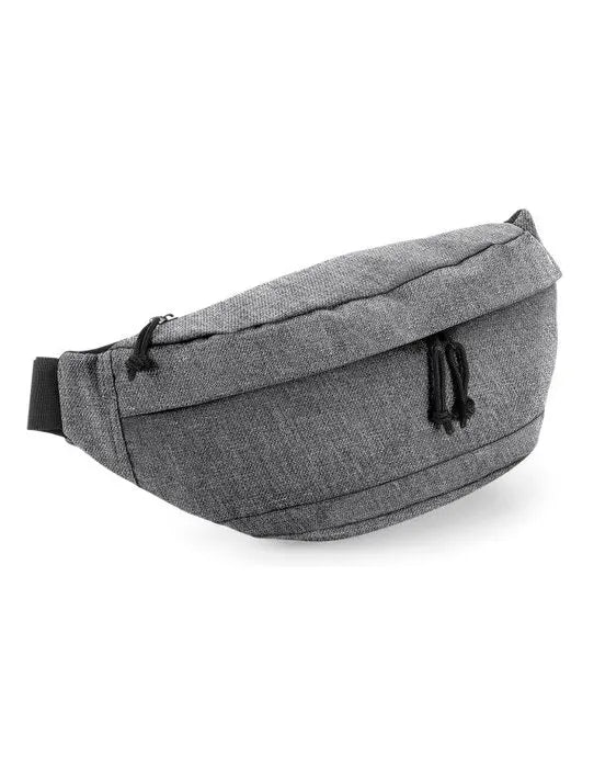 Bagbase Oversized Across Body Bag BG143 - Grey Marl O S - Customisable Bags