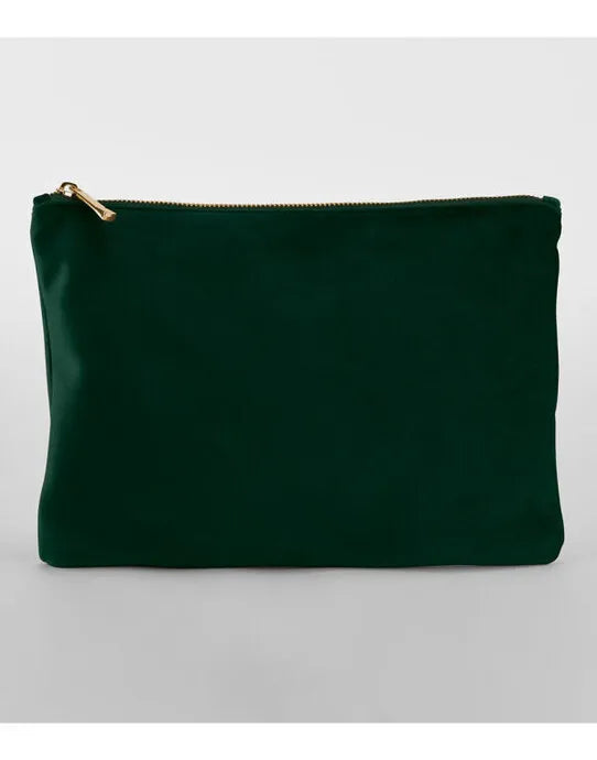 Bagbase Velvet Accessory Pouch bg715 - - Customisable Bags