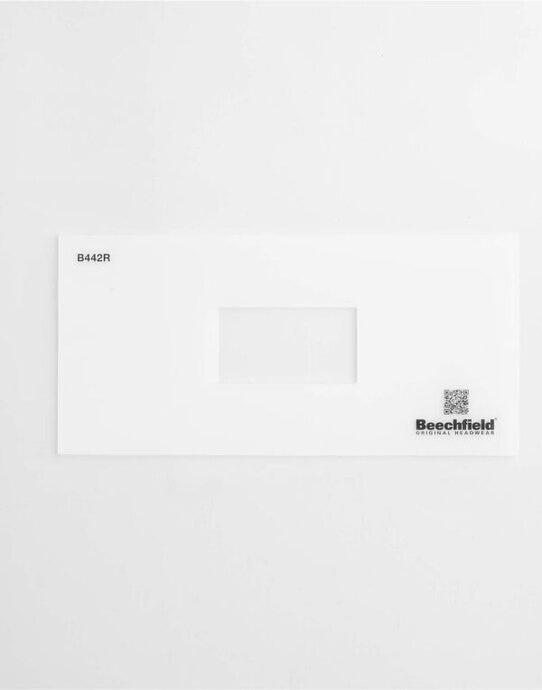Beechfield Fashion Patch Silicone Temp - BT103 - Clear O S - Customisable Embroidery Accessories