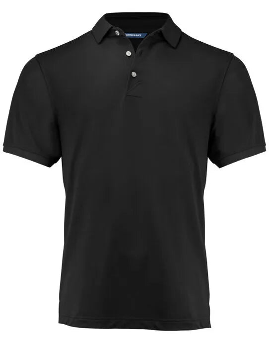 Cutter & Buck - Virtue Polo Solid Men - Black - Customisable Polo Shirts