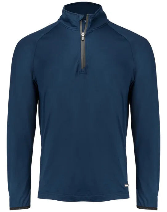 Cutter & Buck - Adapt Half Zip Men - Dark Navy - Customisable Sportswear