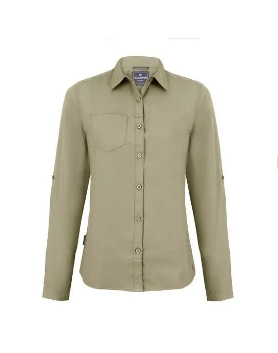 Craghoppers Expert Womens Kiwi LS Shirt CES002 - - Customisable Shirts