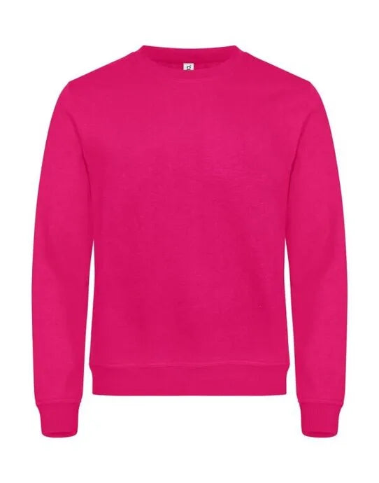 Clique Miami Roundneck Cq0201030 - Bright Cerise 3XL - Customisable SWEATSHIRTS AND HOODIES