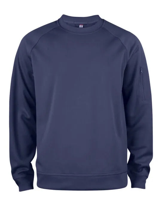 Clique Basic Active Roundneck Cq021010 - Dark Navy 4XL - Customisable SWEATSHIRTS AND HOODIES