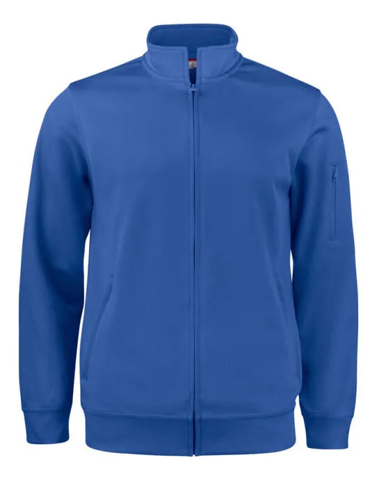 Clique Basic Active Cardigan Cq021016 - Royal Blue XL - Customisable SWEATSHIRTS AND HOODIES