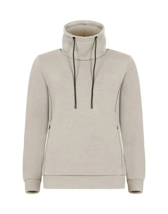Clique Ladies Hobart Cq021023 - Stone 2XL - Customisable SWEATSHIRTS AND HOODIES