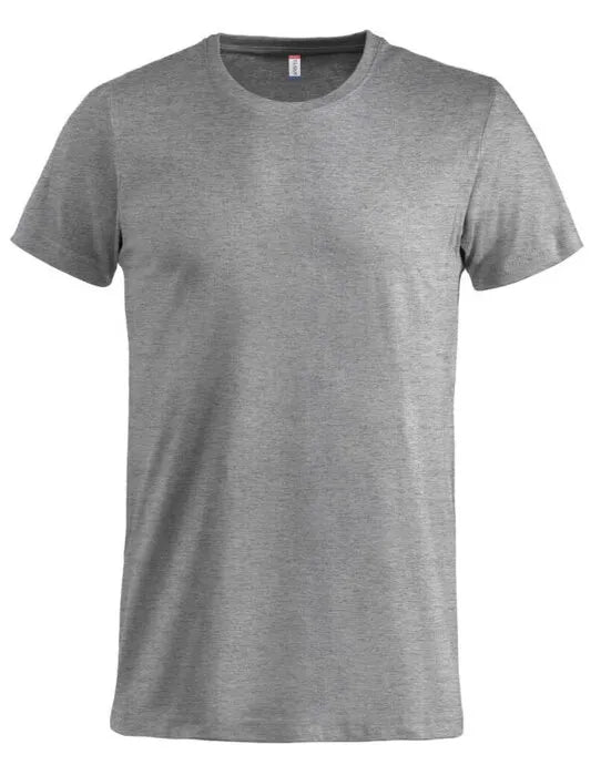 Clique - Basic T-Shirt cq029030 - Grey Melange - Customisable T-Shirt