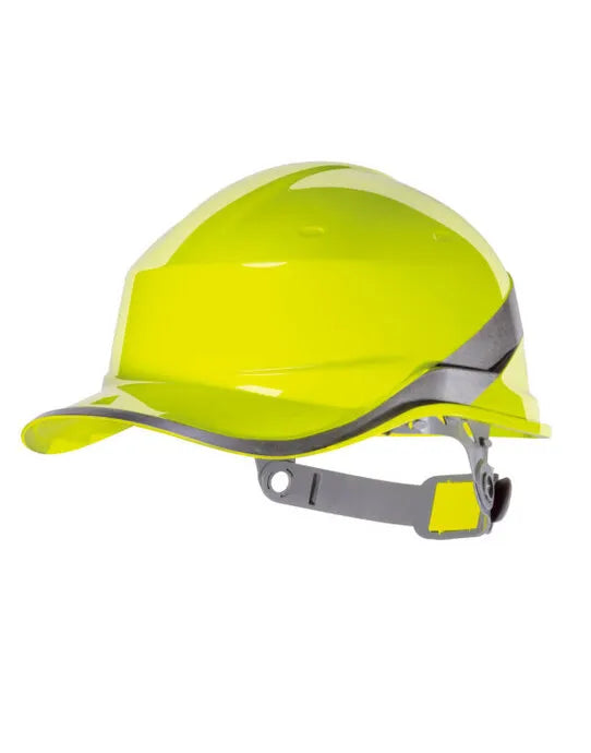 Delta Plus Hi Vis Baseball Safety Helmet diamond - - Customisable Helmets