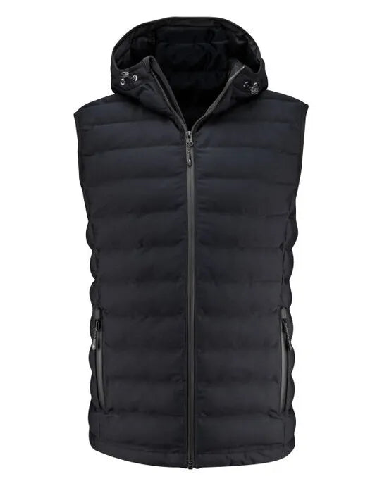 James Harvest Woodlake Heights Vest har2111043 - Black - Customisable Outerwear