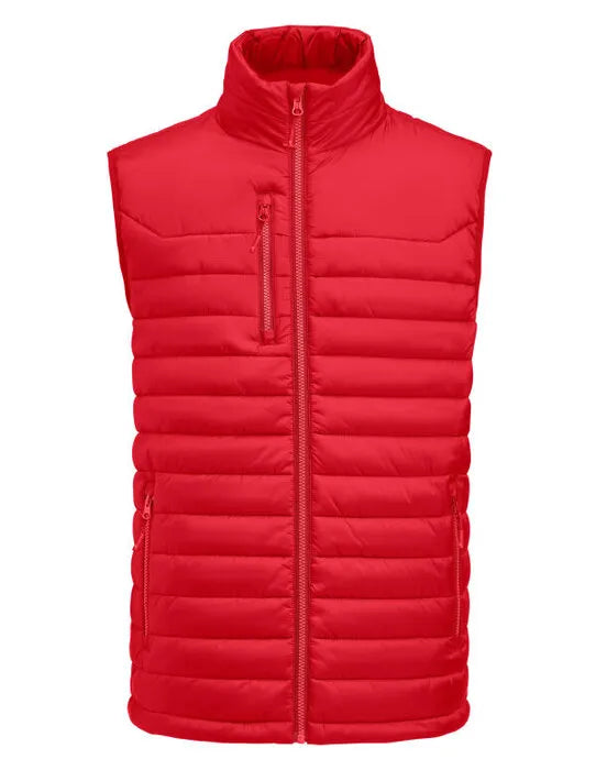 James Harvest Meadows Vest HAR2111051 - Red M - Customisable Hoodies