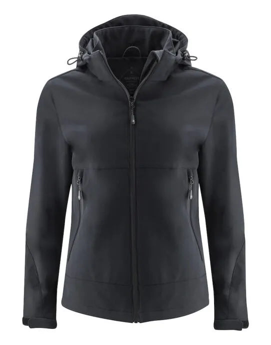 James Harvest Lodgetown Ladies Softshell har2121040 - Black - Customisable Jacket
