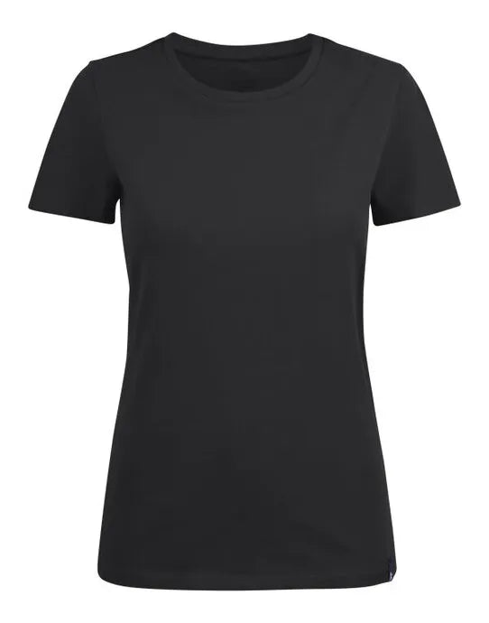 James Harvest American U Ladies T Shirt HAR2124008 - Black - Customisable T-Shirt