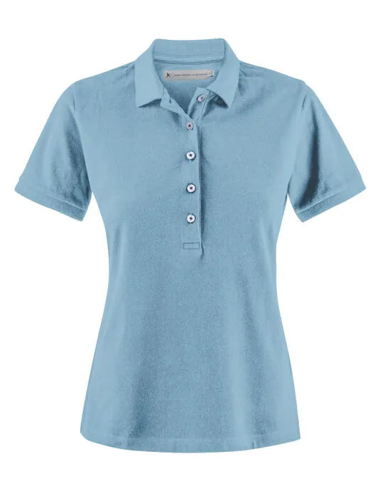 James Harvest Sunset Ladies Polo HAR2125034 - Light Turquoise - Customisable Polos