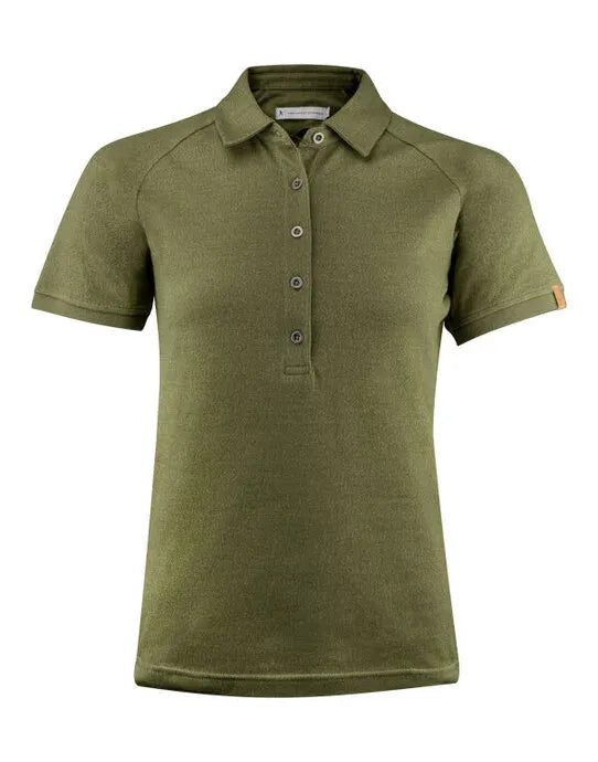 James Harvest Brookings Ladies Polo HAR2125037 - Moss Green - Customisable Polos