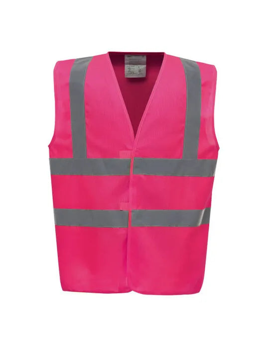 Yoko Enhanced Vis Waistcoat hvw100ev - - Customisable Hi-Vis Vest
