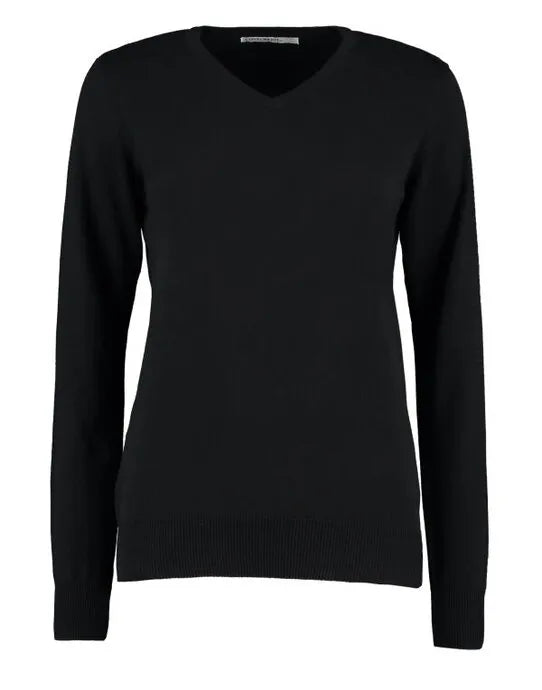 Kustom Kit Ladies Arundel V Neck Sweater KK353 - - Customisable Corporate Wear