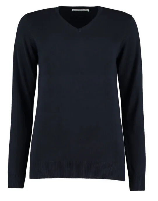 Kustom Kit Ladies Arundel V Neck Sweater KK353 - - Customisable Corporate Wear