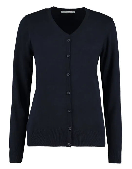 Kustom Kit Ladies V Neck Cardigan KK354 - - Customisable Sweatshirt