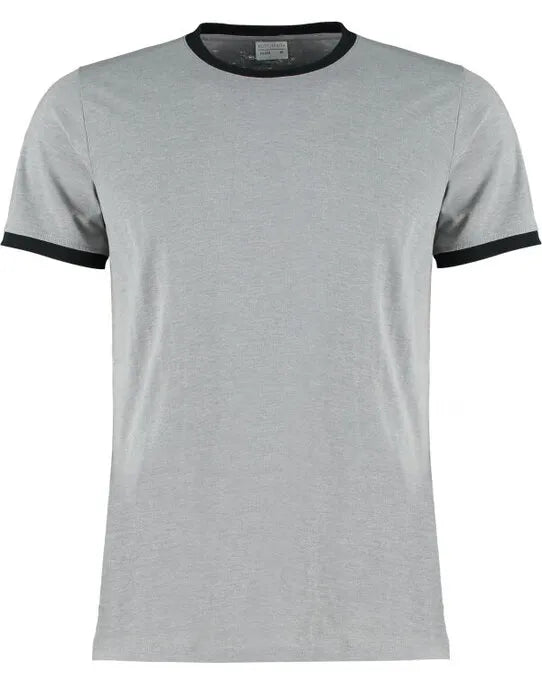 Kustom Kit Mens Fashion Fit Ringer Tee KK508 - - Customisable T-Shirt