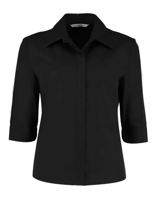 Kustom Kit Ladies 34 Continental Blouse KK715 - - Customisable Shirts