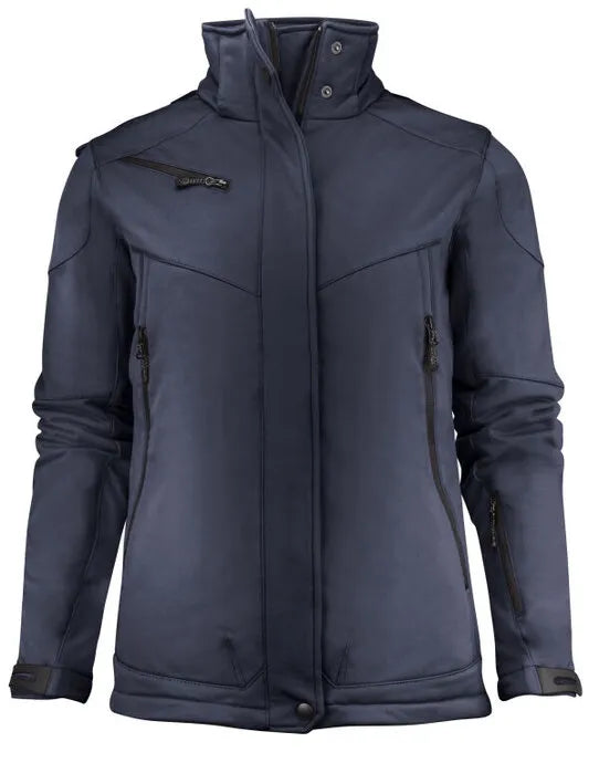 Printer Ladies Skeleton Softshell Jacket PE2261041 - - Customisable Softshell Jacket