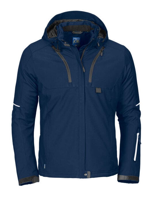 ProJob Workwear ProJob 3413 Ladies Padded Functional Jkt - PJ643413 - Navy - Customisable Ladies Jackets