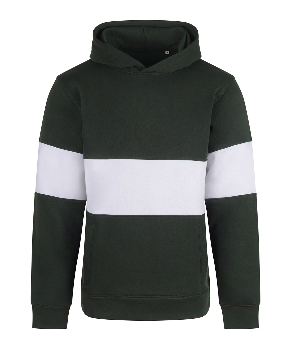 Heavyweight panelled hoodie - FR803 - Bottle White - Customisable Hoodies