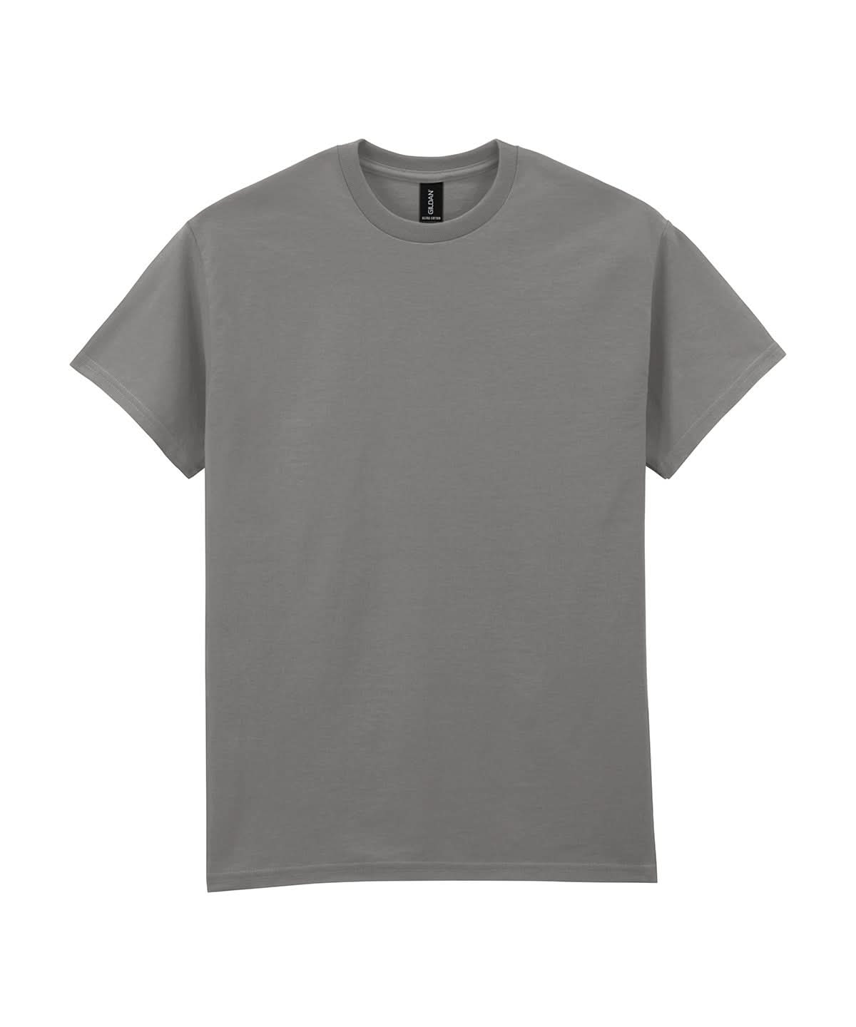 Gildan Ultra Cotton Adult T-shirt Charcoal 2000 - Charcoal - Customisable T-Shirt