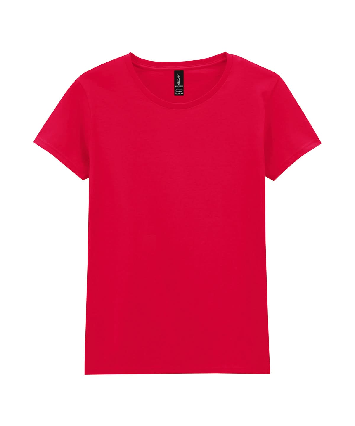 Gildan Heavy Cotton Womens T Shirt GD006 - Red - Customisable T-Shirt
