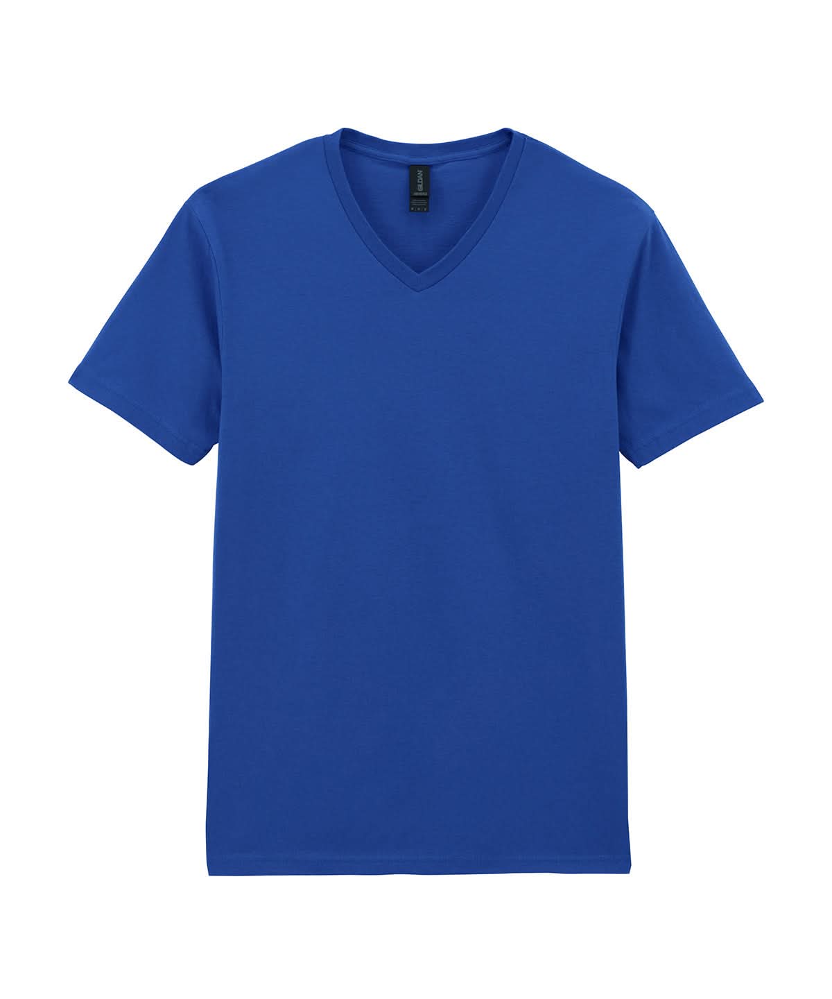 Gildan Softstyle V Neck T Shirt GD010 - Royal - Customisable T-Shirt