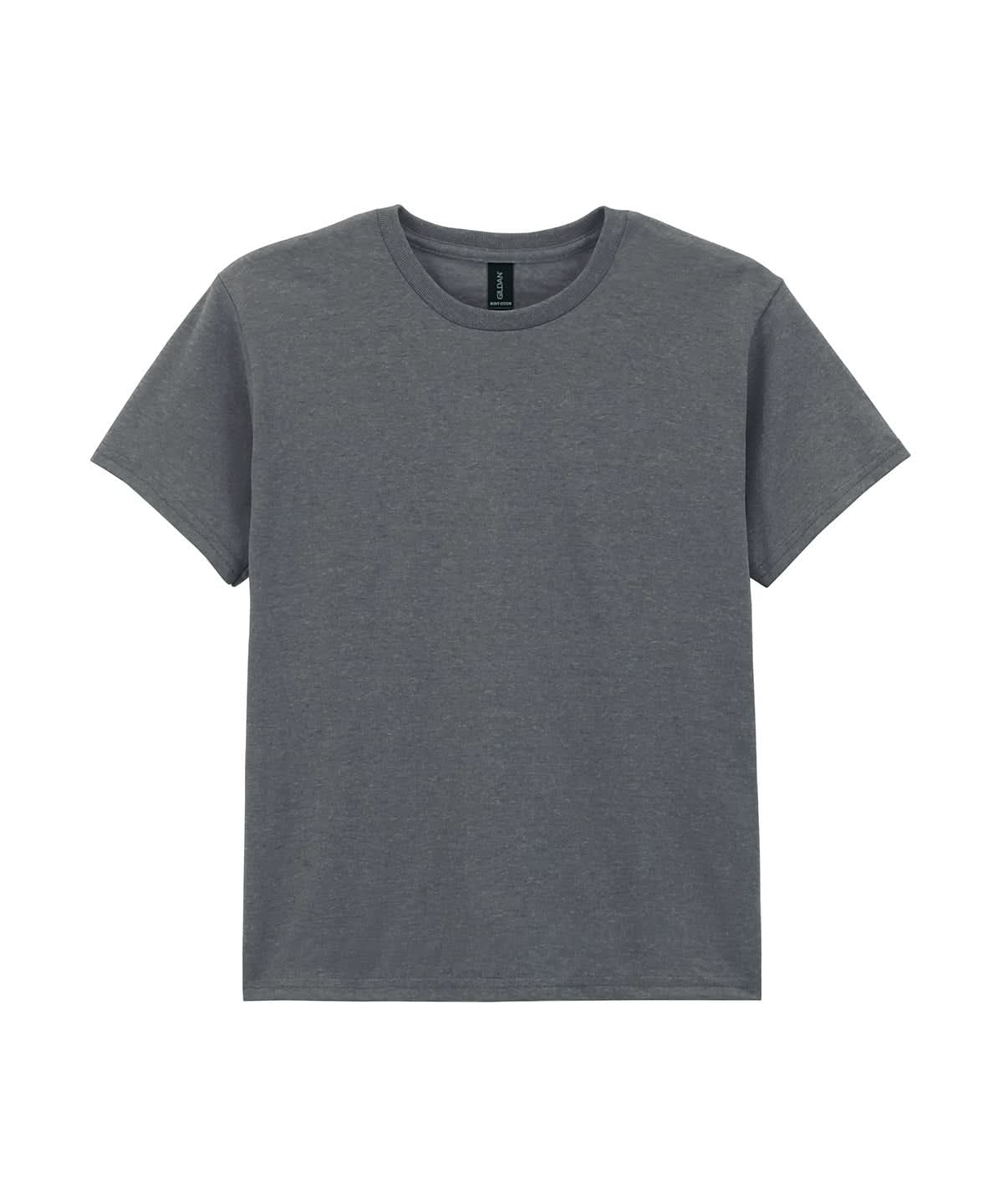 Gildan Heavy Cotton Youth T Shirt Charcoal GD05B - Charcoal - Customisable T-Shirt