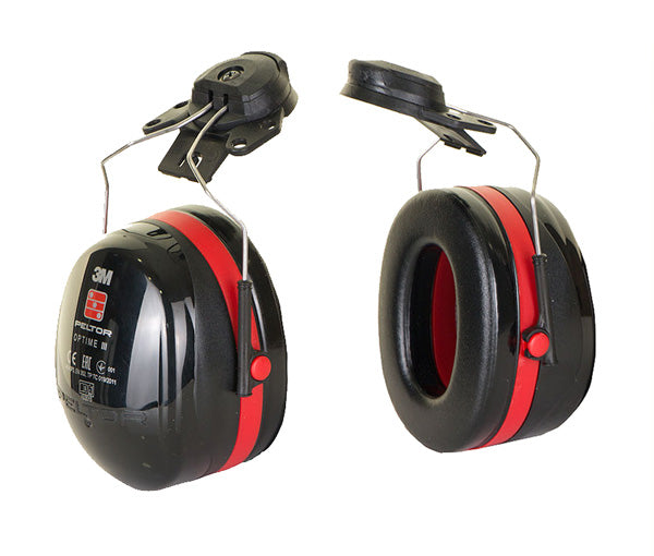 3M Peltor Optime 3 Ear Defenders Helmet Mount - - Customisable Hearing Protection