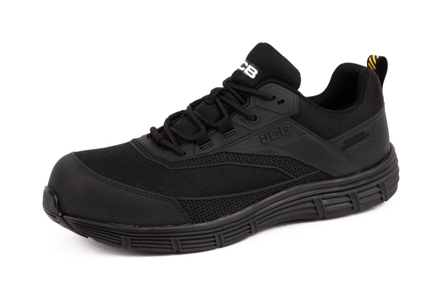 JCB Cagelow Safety Trainer - Black - Customisable Safety Trainers