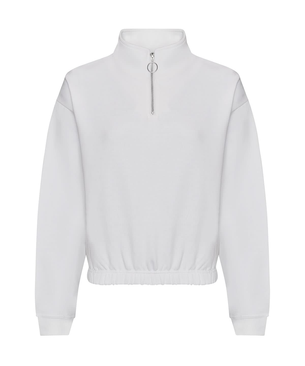 AWDis Just Hoods Womens cropped zip sweat JH037 - - Customisable Sweatshirts