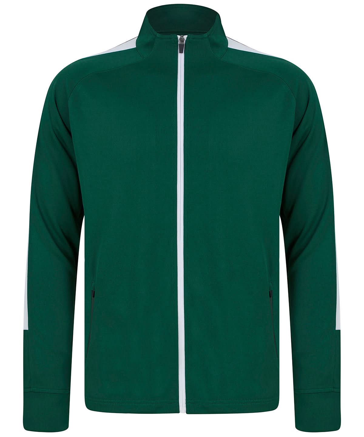 Finden & Hales Finden Hales Kids knitted tracksuit top LV873 - Bottle White - Customisable Trackwear