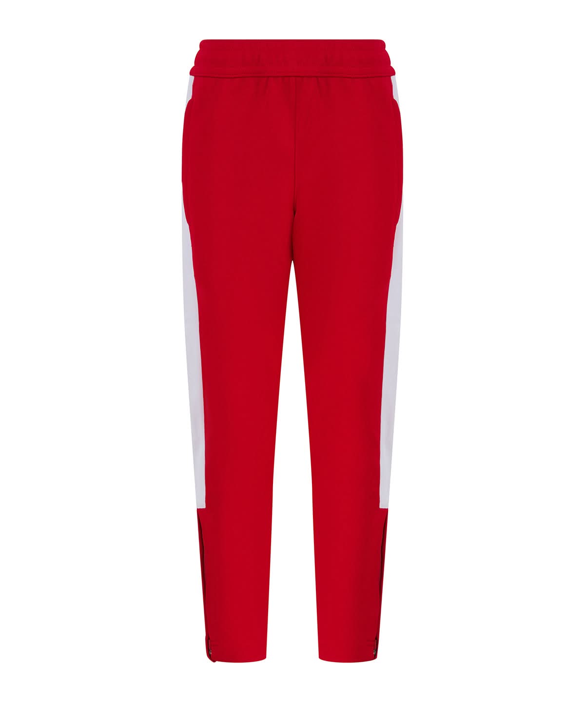 Finden & Hales Finden Hales Kids knitted tracksuit pants LV883 - Red White - Customisable Trackwear