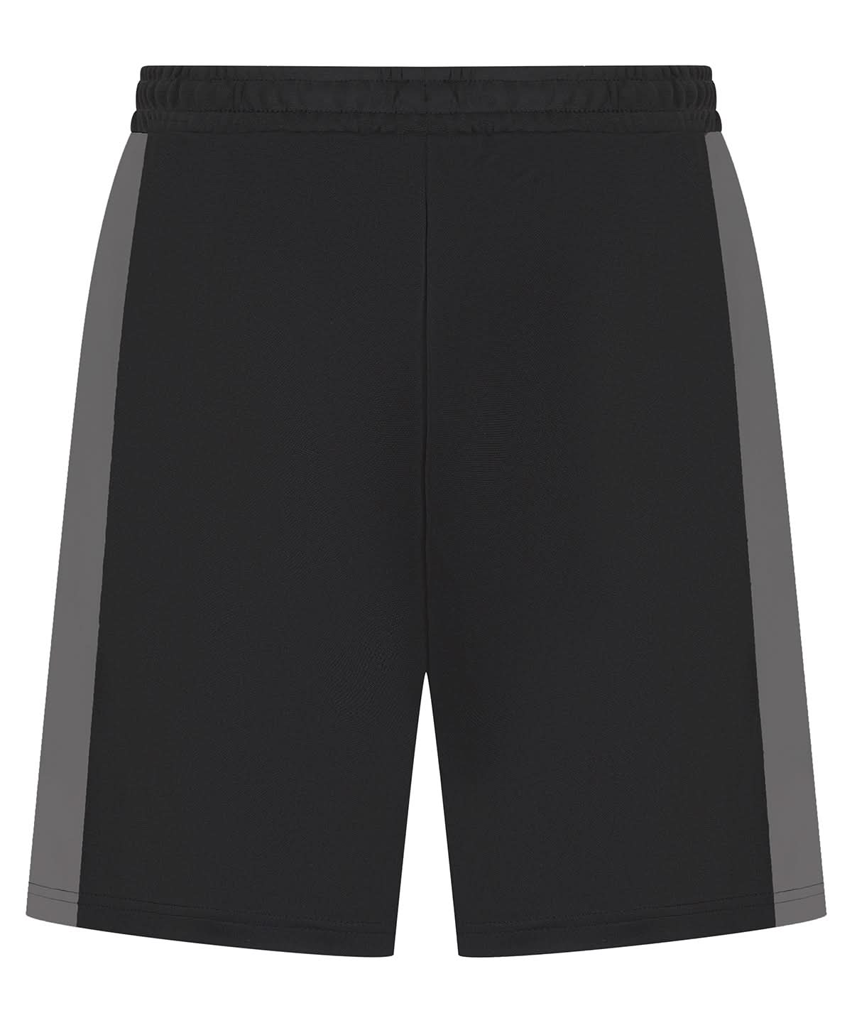 Finden & Hales Finden Hales Kids knitted shorts with zip pockets LV887 - Black Gunmetal - Customisable Shorts