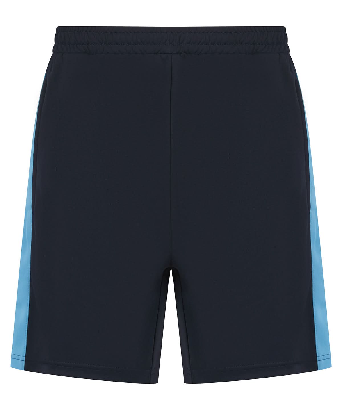 Finden & Hales Finden Hales Kids knitted shorts with zip pockets LV887 - Navy Sky - Customisable Shorts