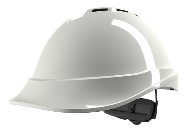 Msa V-gard 200 Fas-Trac iii Vented Safety Helmet - - Customisable Head Protection