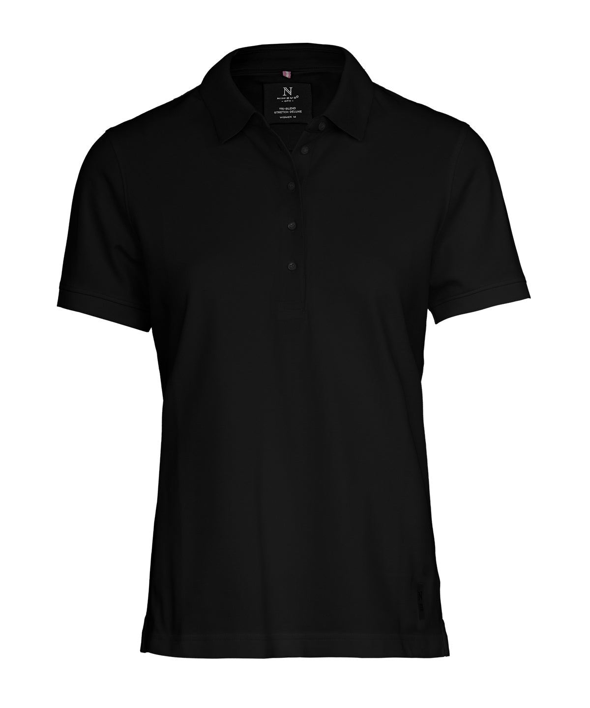 Women’s Altavista – tri-blend deluxe polo - N140F - Black - Customisable Polos