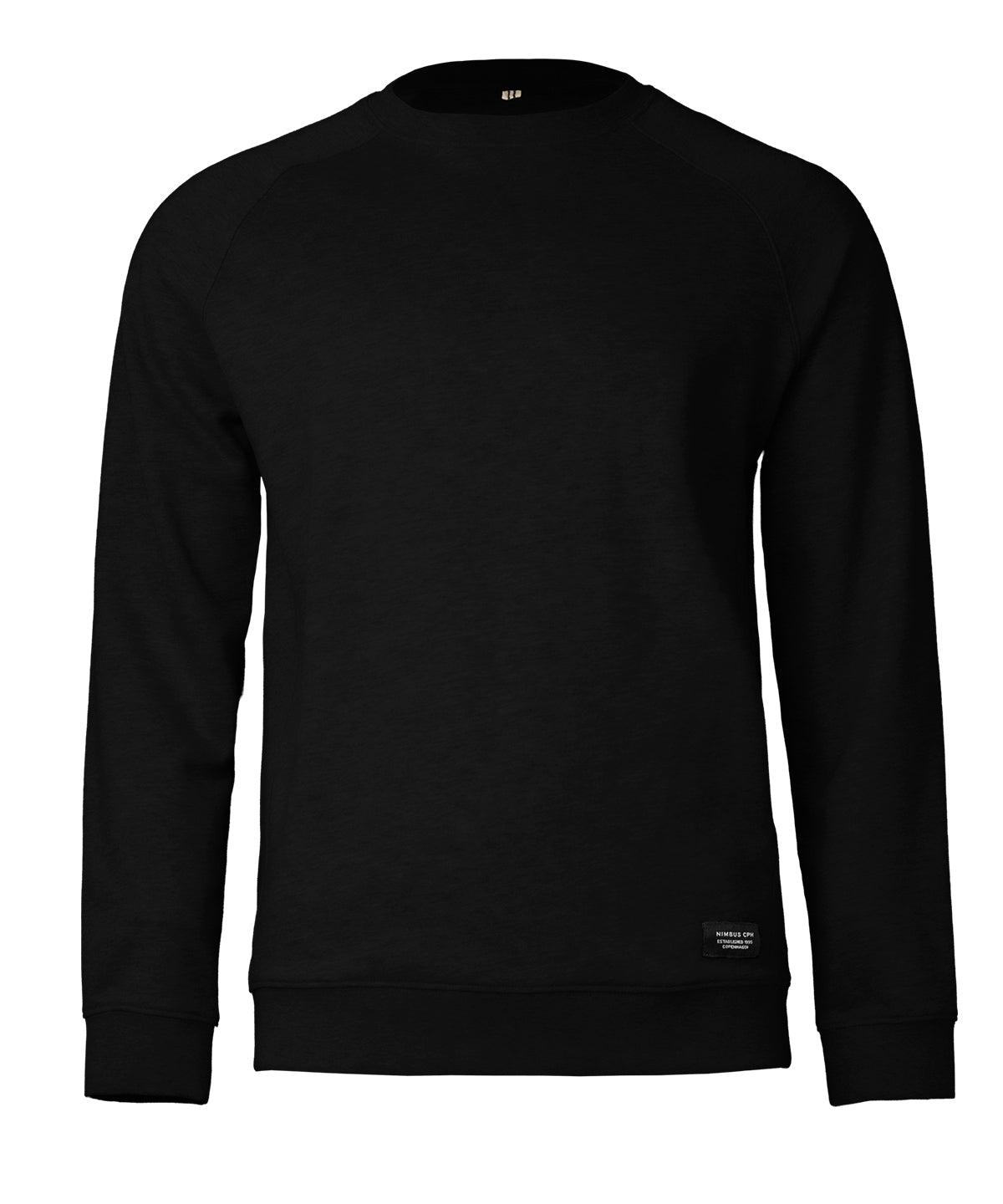 Georgetown – timeless luxury crewneck - N141M - Black - Customisable Sweatshirts