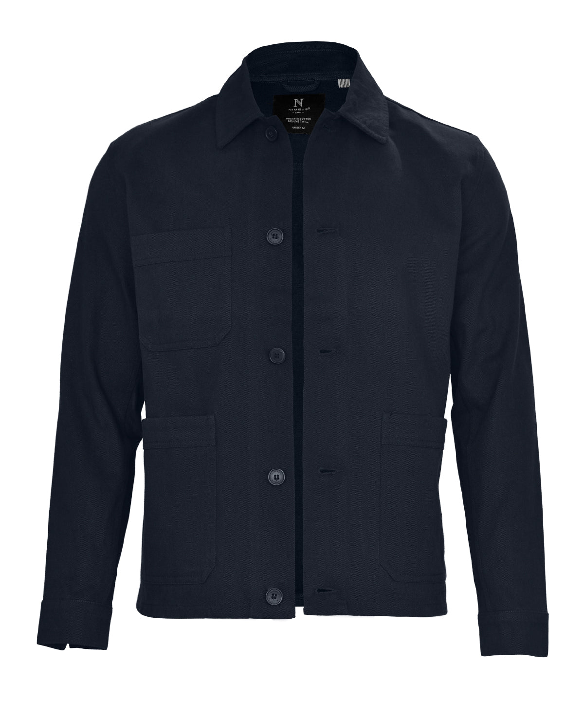 Sonoma twill unisex overshirt - NB133 - Dark Navy - Customisable Shirts