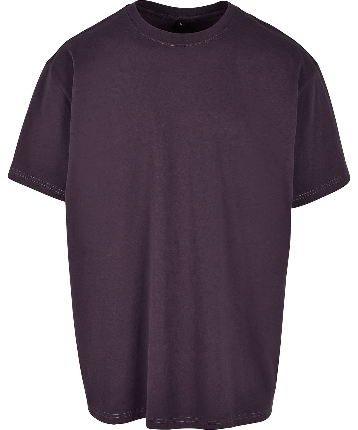 New Morning Studios Oversized Jersey tee Plum Purple NM003 - Plum Purple - Customisable T-Shirt