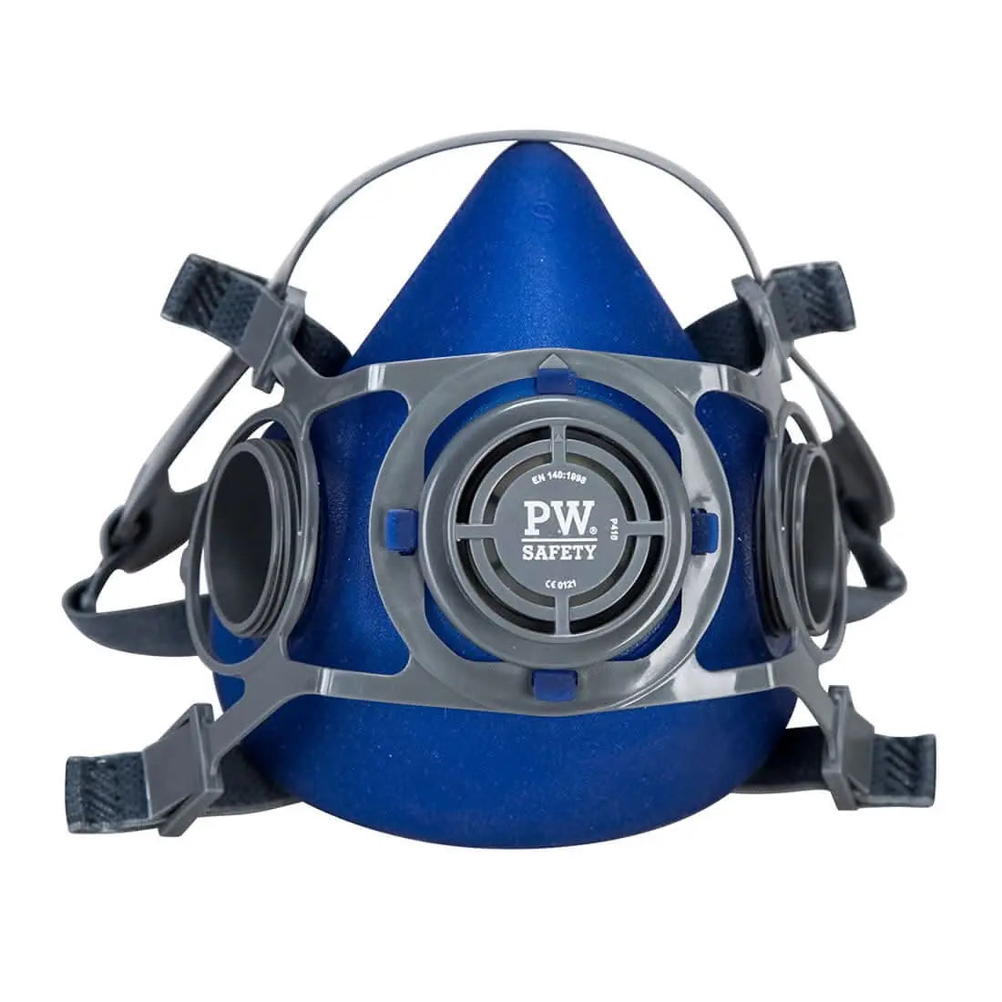 Auckland Half Mask P410 - Blue - Customisable Reusable Half Masks