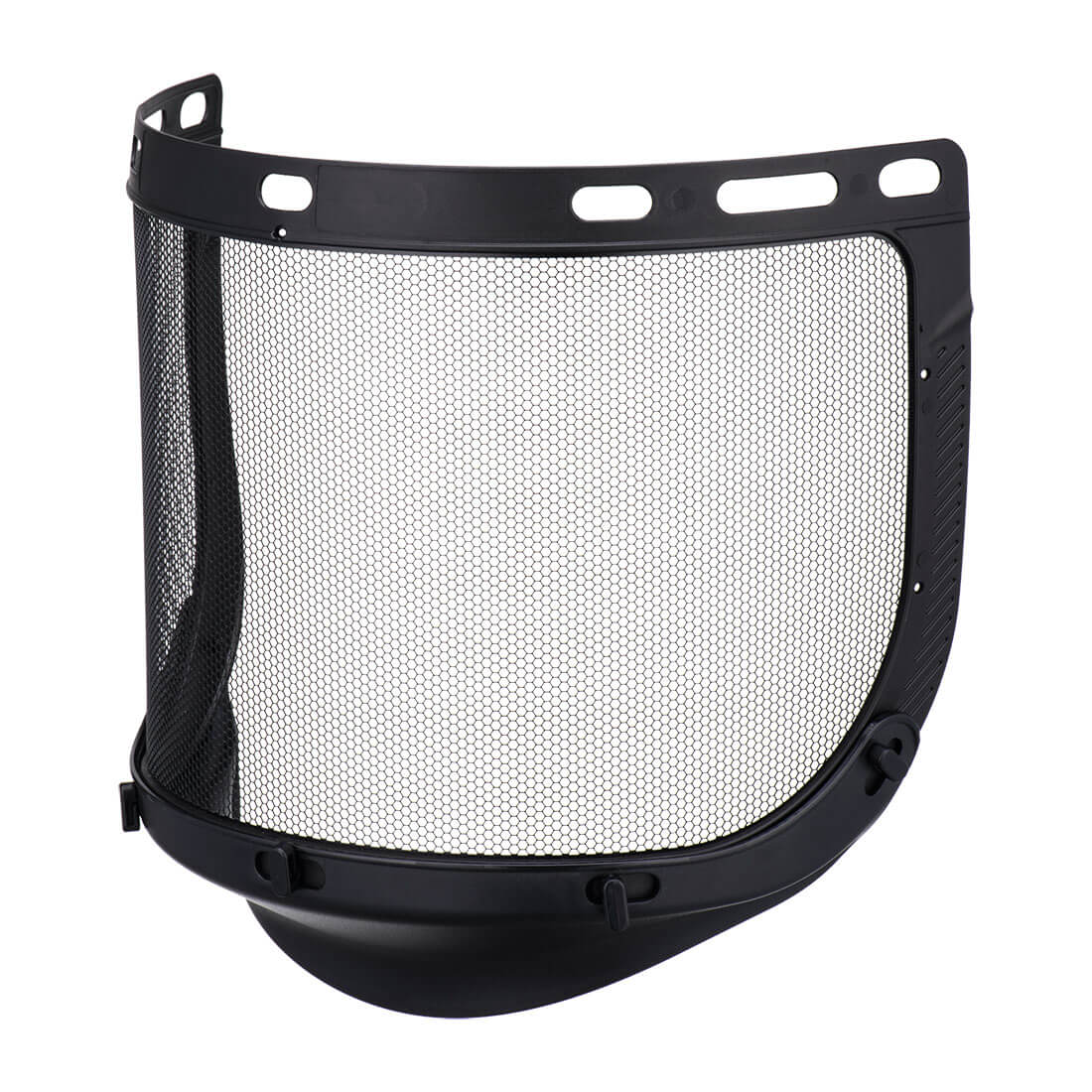 Etched steel mesh visor - PF21 - Black R - Customisable